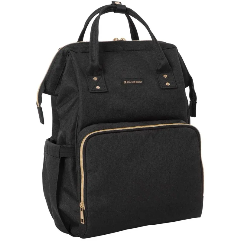 Сумка для мамы KikkaBoo Siena Black & Gold foto