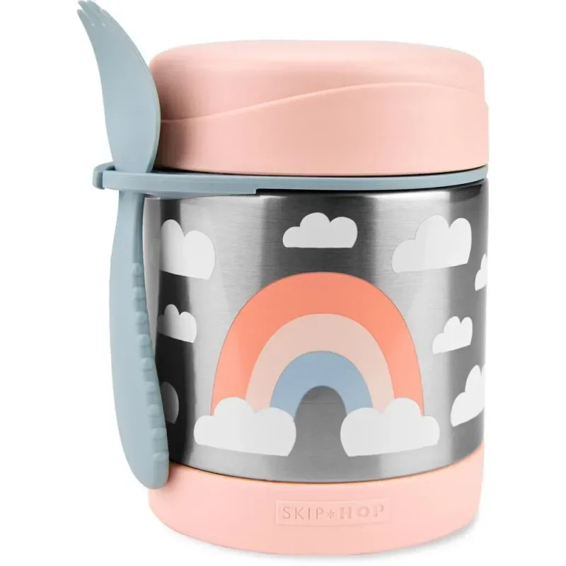 Recipient pentru mancare Skip Hop Spark Curcubeu foto