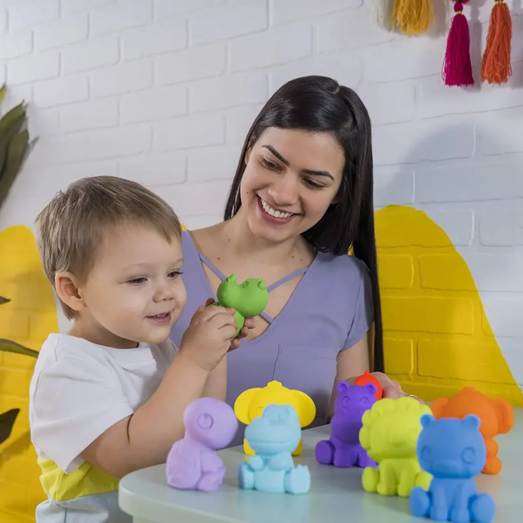Игрушка Bright Starts Команда разноцветных животных foto