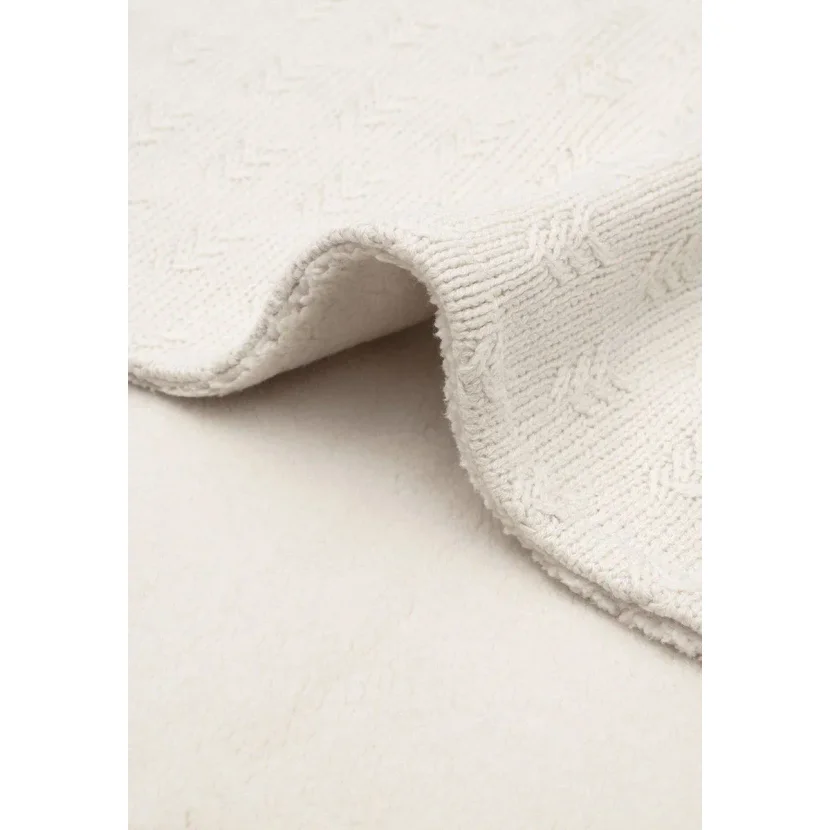 Paturica Jollein Grain Knit Oatmeal/Velvet, 100x150 cm foto