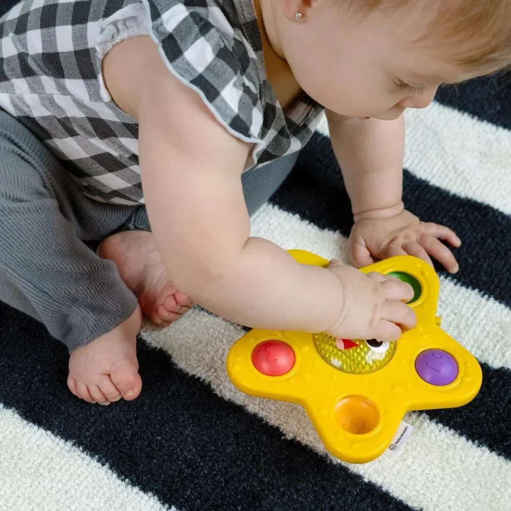 Jucarie senzoriala luminoasa Baby Einstein Ocean Explorers Pop & Glow Starfish foto