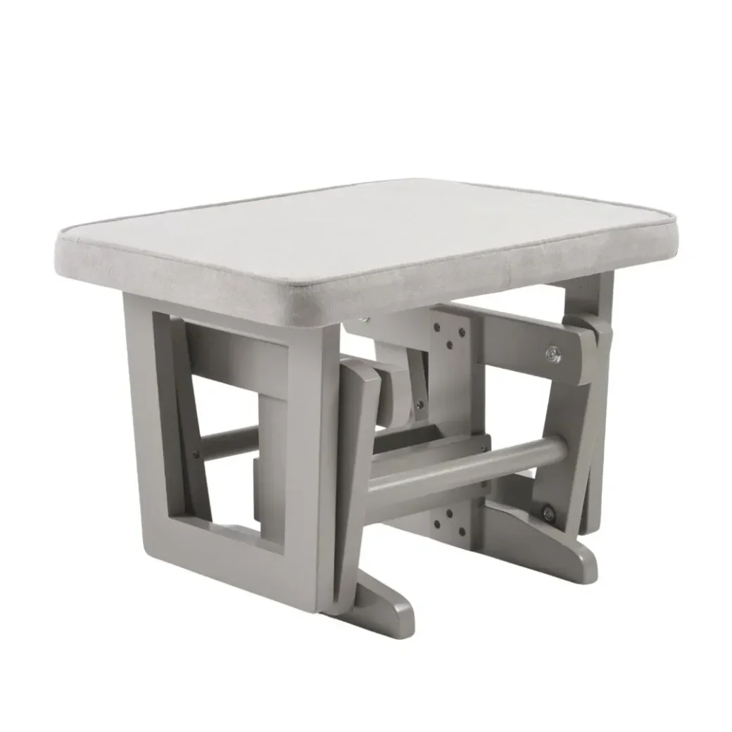 Fotoliu reglabil pentru alaptare ONINO CALM.me Classic Pearl Gray cu suport de picioare inclus foto