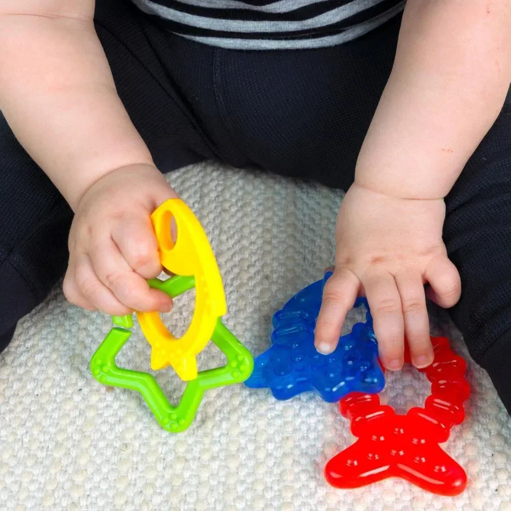 Игрушка для прорезывания зубов Baby Einstein Ocean Explorers Cool Critters (3+ мес.) foto