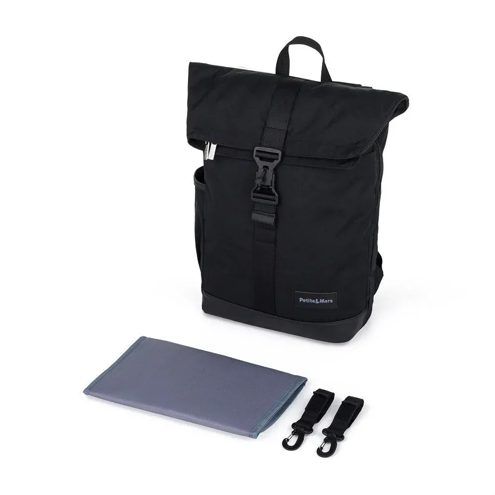 Рюкзак для мам Petite&Mars Jackob Absolute Black foto