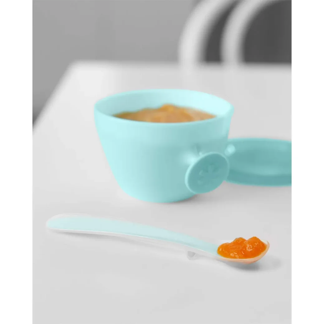 Set de hranire Skip Hop Easy-Feed (sticla cu pai, 2 lingurite, 2 boluri ergonomice) foto
