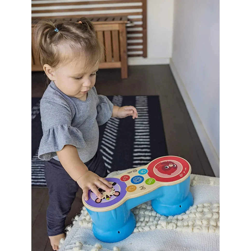 Игрушка деревянная музыкальная Hape & Baby Einstein Барабаны Magic Touch foto