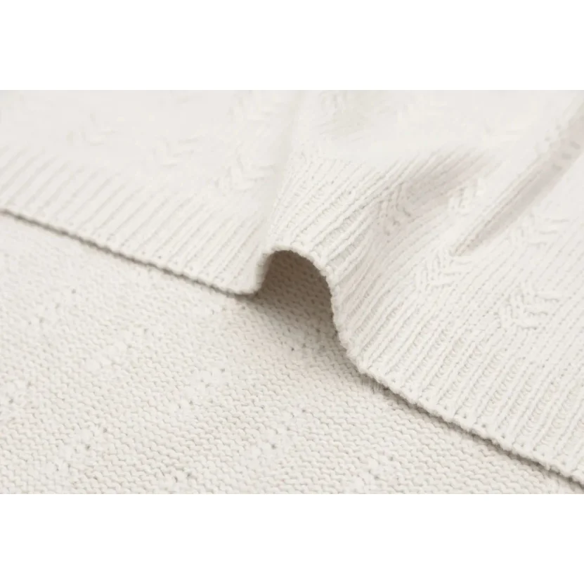 Одеяло Jollein Grain Knit Oatmeal, 100x150 см foto