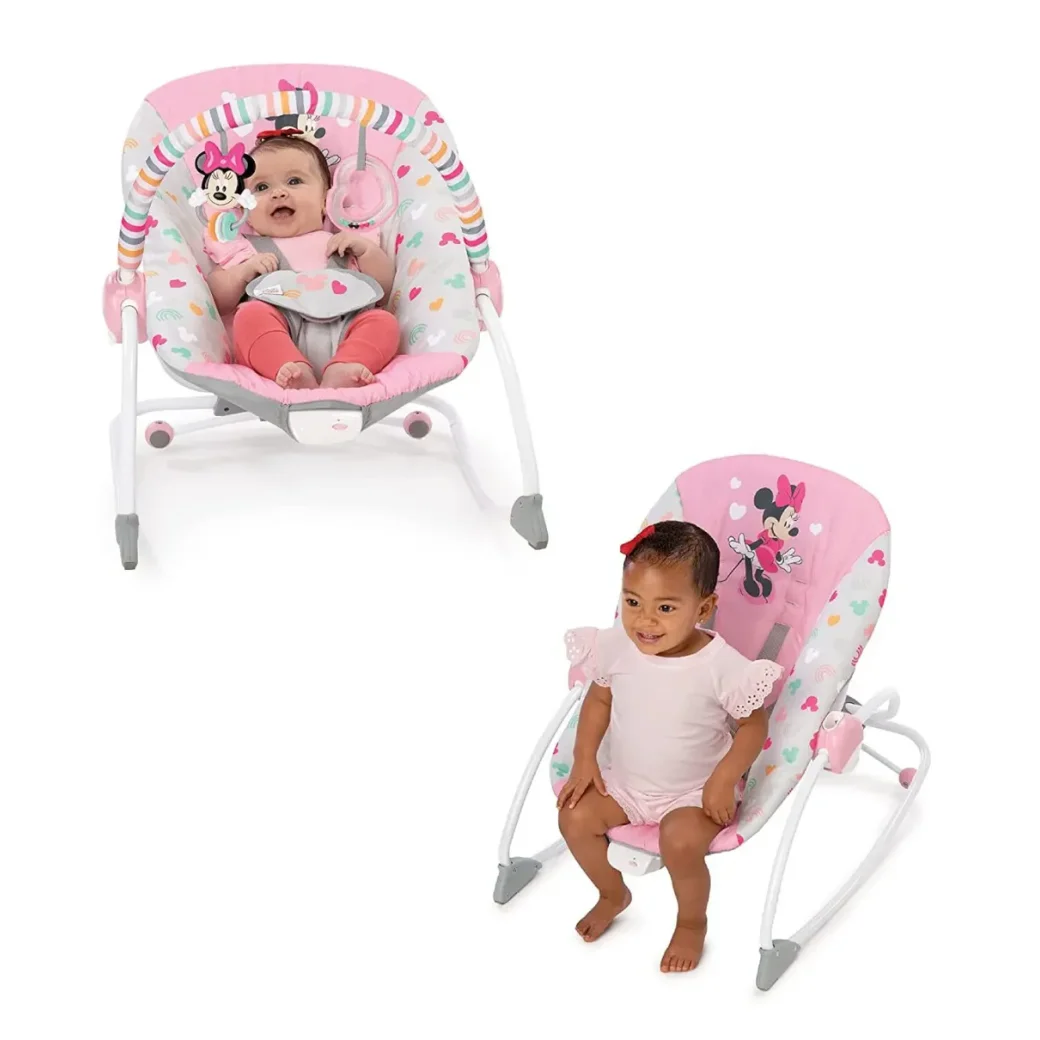 Кресло-качалка Bright Starts Minnie Mouse Forever Besties™ foto