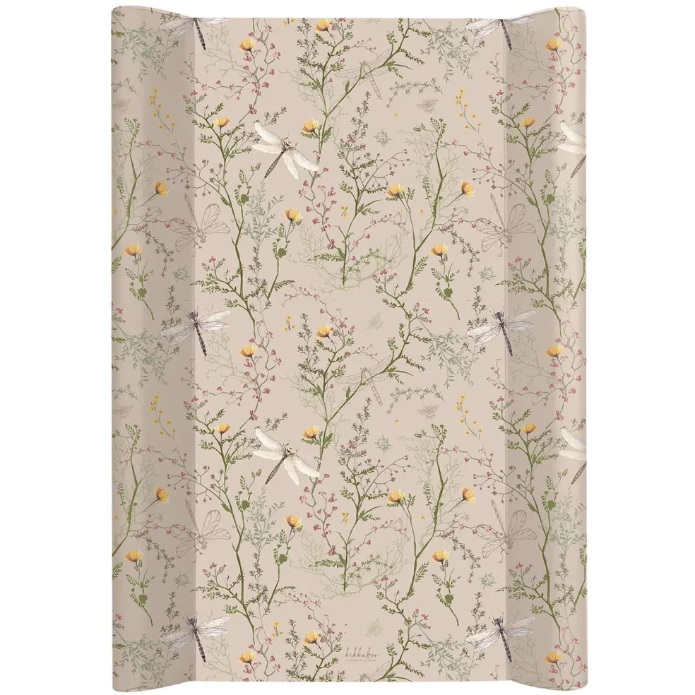 Пеленальный коврик KikkaBoo Secret Garden Beige, 80x50 см foto