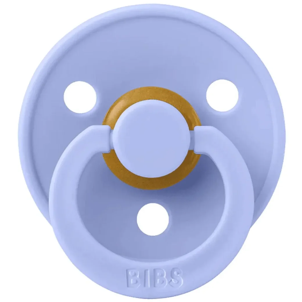 Suzeta rotunda din latex BIBS Hush (6-18 luni) foto