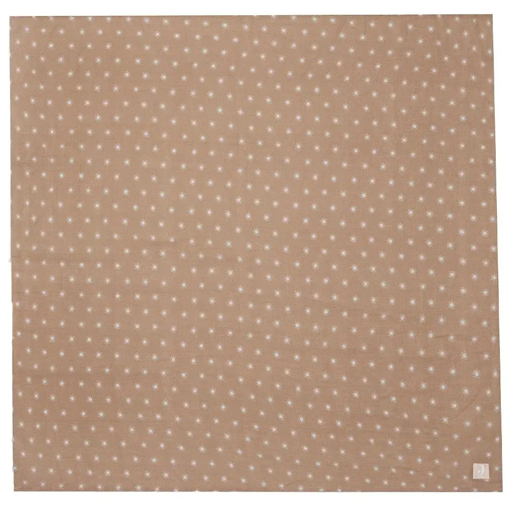 Pelincuta de muselina Jollein Sun Biscuit GOTS, 115 x 115 cm foto