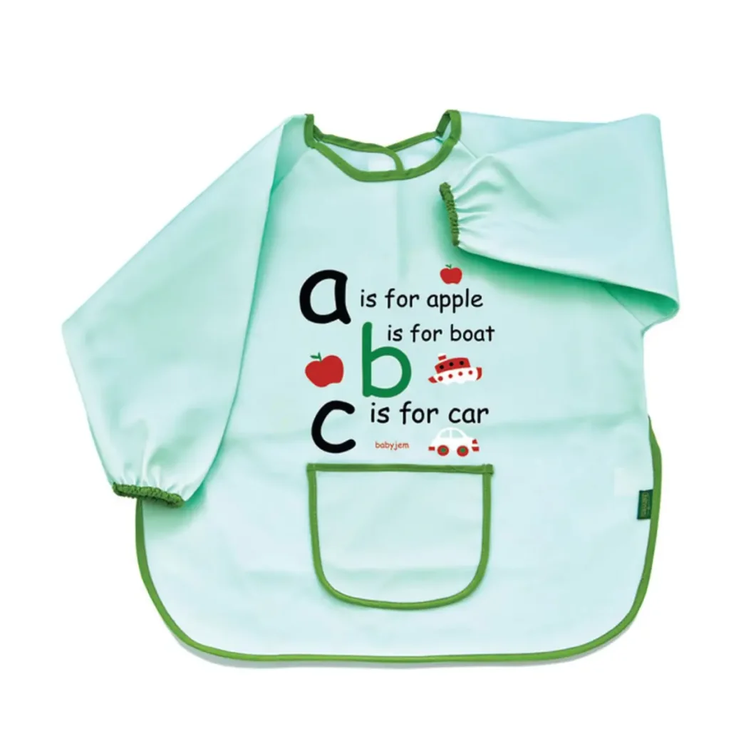 Sort cu maneci pentru activitati BabyJem ABC Verde foto
