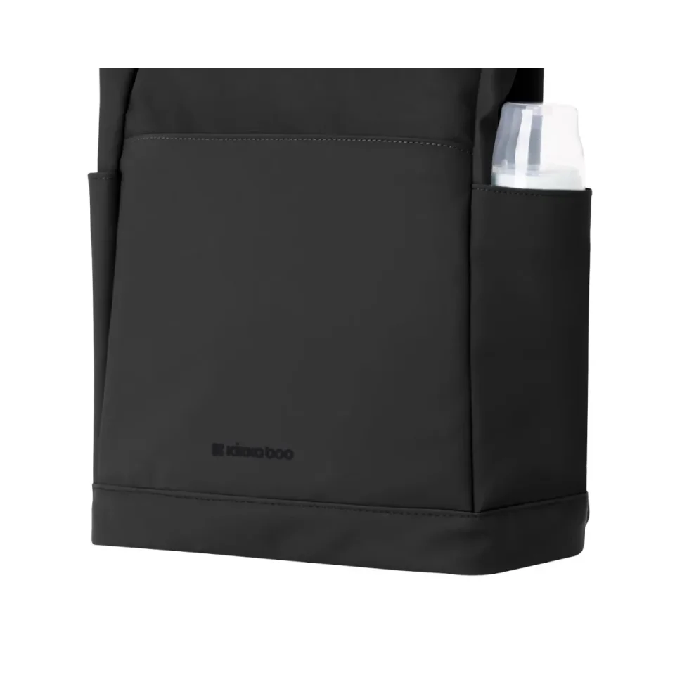 Geanta pentru mame KikkaBoo Cerise Black foto