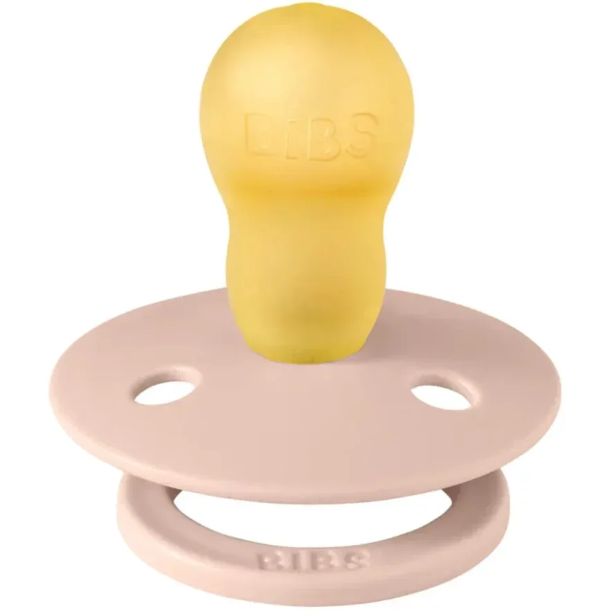 Suzeta rotunda din latex BIBS Blush (18-36 luni) foto