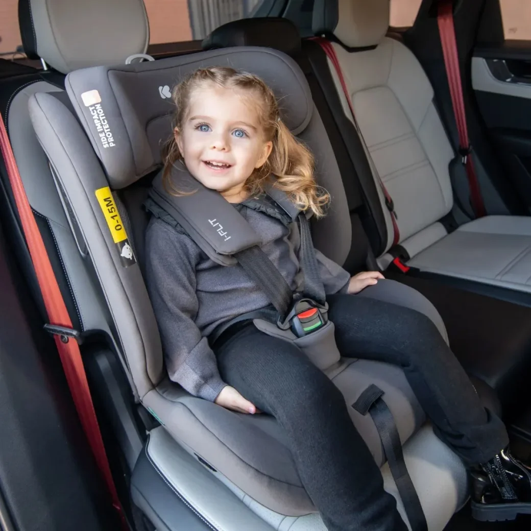 Автокресло KikkaBoo i-Flit Black i-Size, 76-150 см foto
