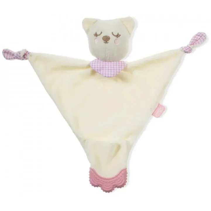 Игрушка-перчатка для прорезывания зубов BabyJem Розовая foto