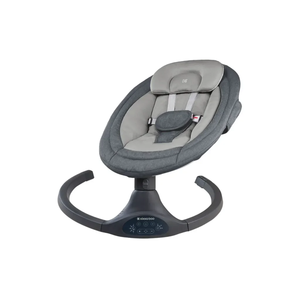 Электрические качели KikkaBoo Codie Dark Grey foto