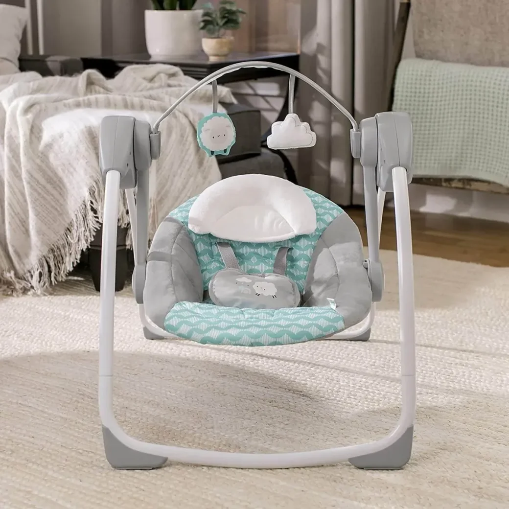 Leagan portabil Ingenuity Swingity Swing, Goji foto