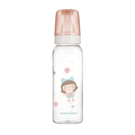 canpol 42/201 biberon din sticla cu desen 240ml. (12m+)