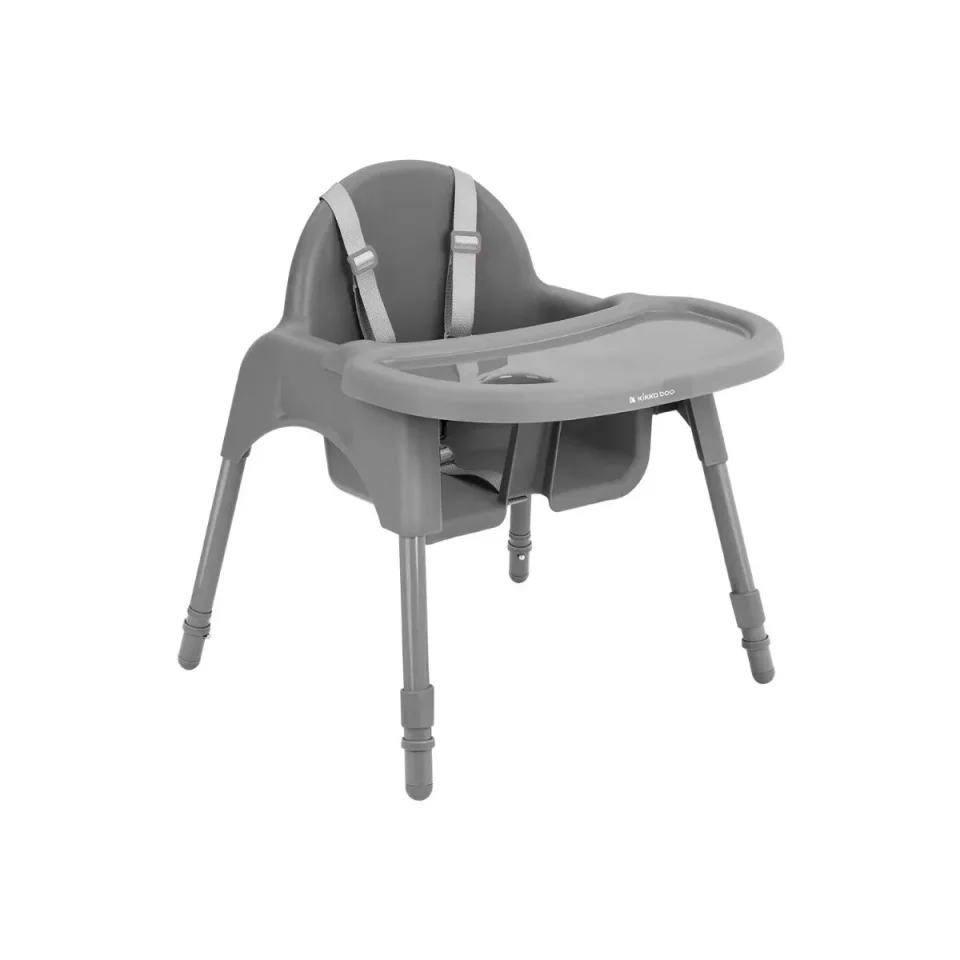 Стульчик для кормления 2 в 1 KikkaBoo Jammy Grey foto