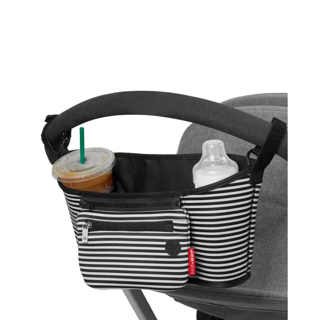 Organizator pentru carucior Skip Hop Grab&Go Black/White foto