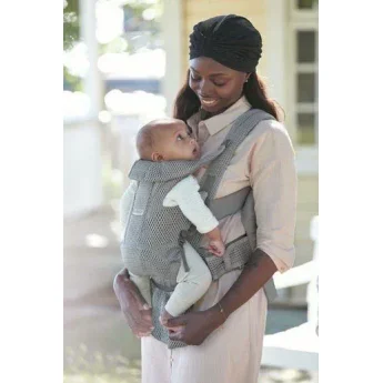 Анатомический мультифункциональный рюкзак-кенгуру BabyBjorn Move Grey, 3D Mesh foto