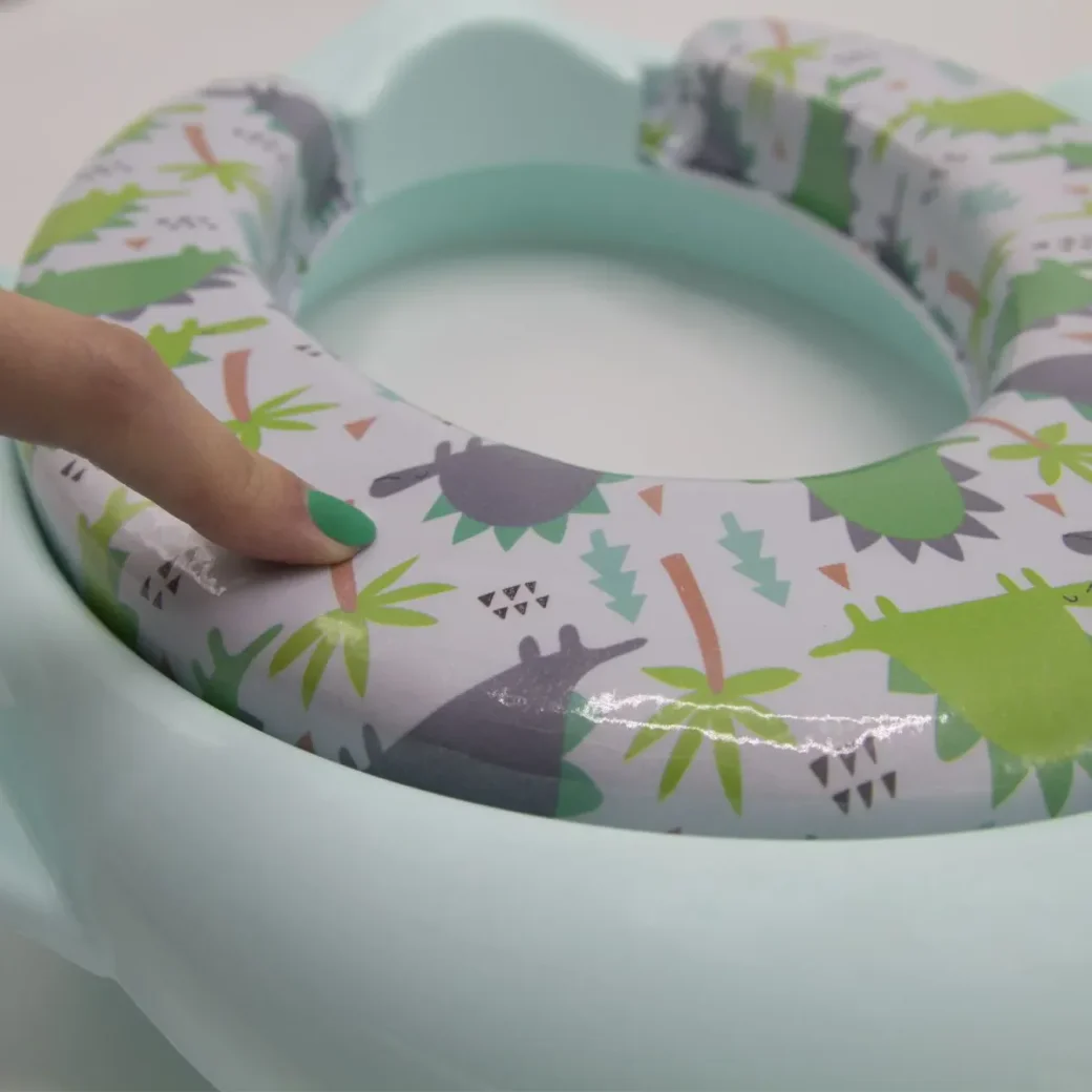 Мягкий редуктор для унитаза BabyJem Mint foto