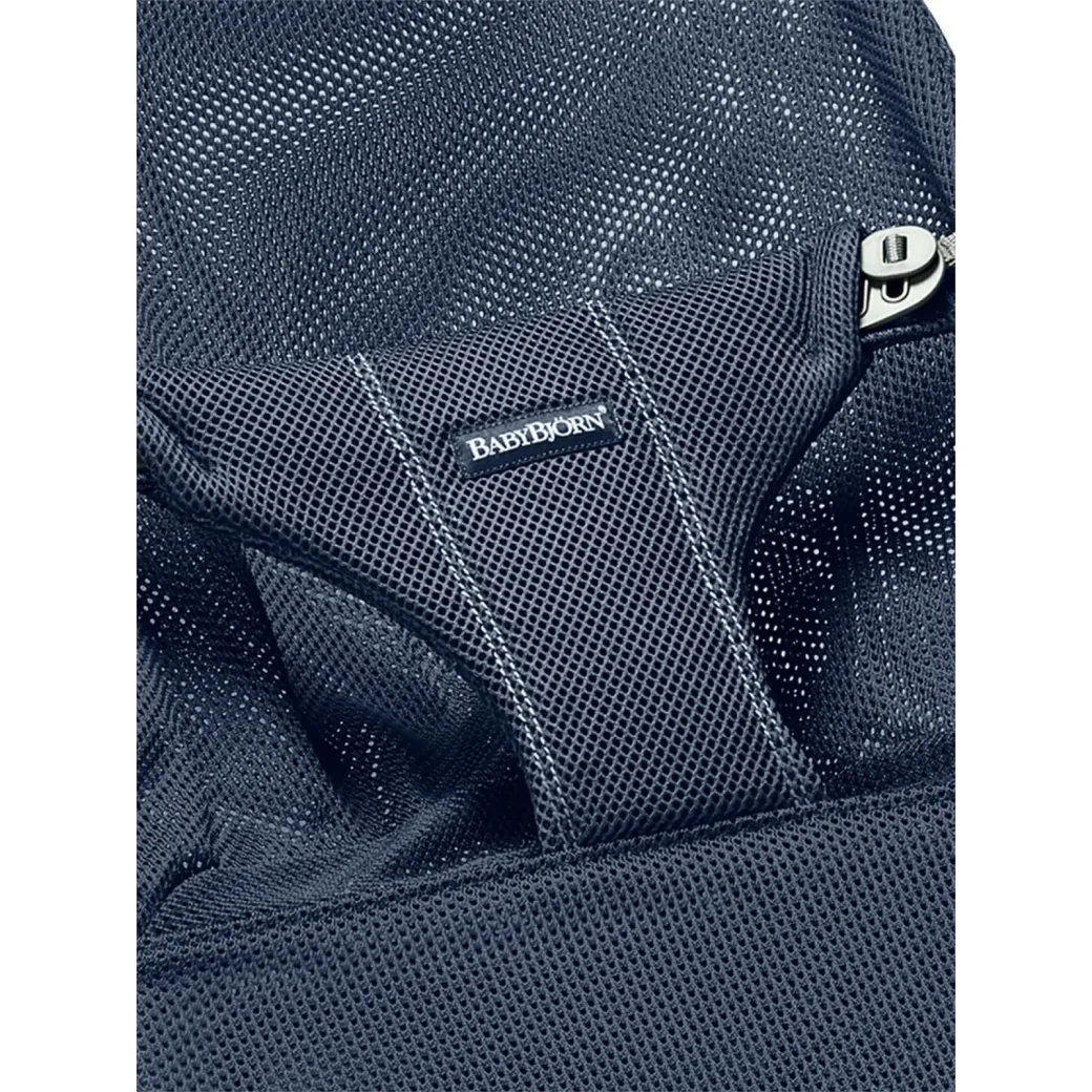 Balansoar BabyBjorn Bliss Navy Blue, Mesh foto