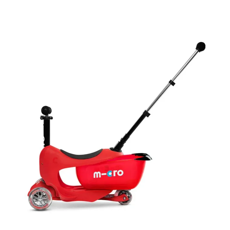 Trotineta Micro Mini2go Deluxe Plus Red foto