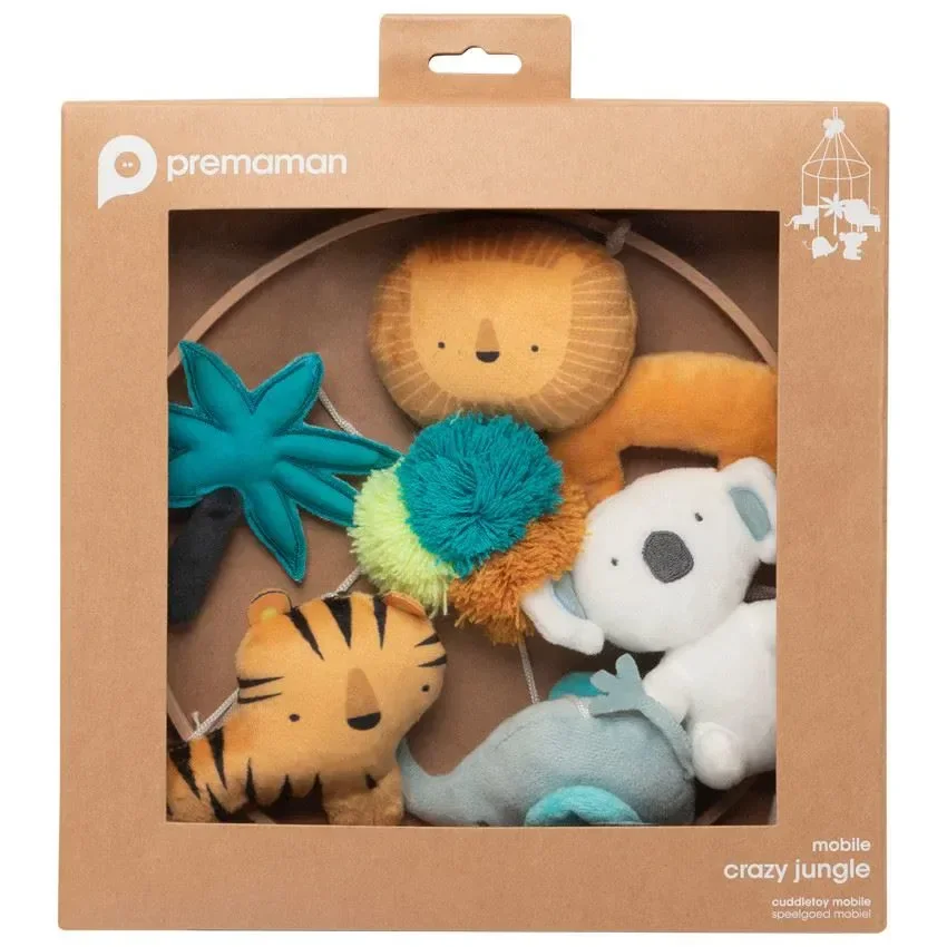 Carusel pentru patut Premaman Crazy Jungle foto