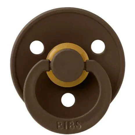 Suzeta rotunda din latex BIBS Mocha (0-6 luni) foto
