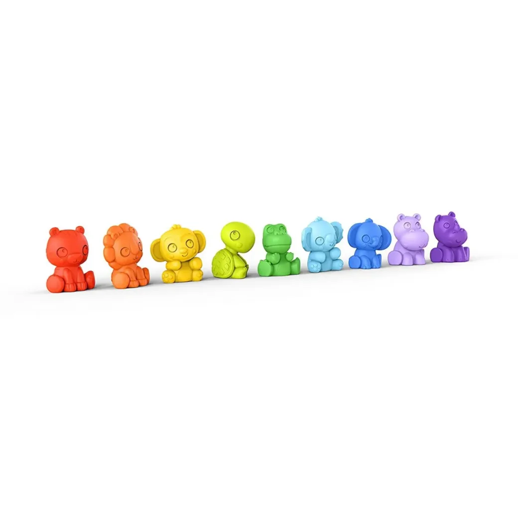 Игрушка Bright Starts Команда разноцветных животных foto