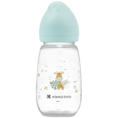 Бутылочка с широким горлышком KikkaBoo Savanna Mint, 310 мл foto
