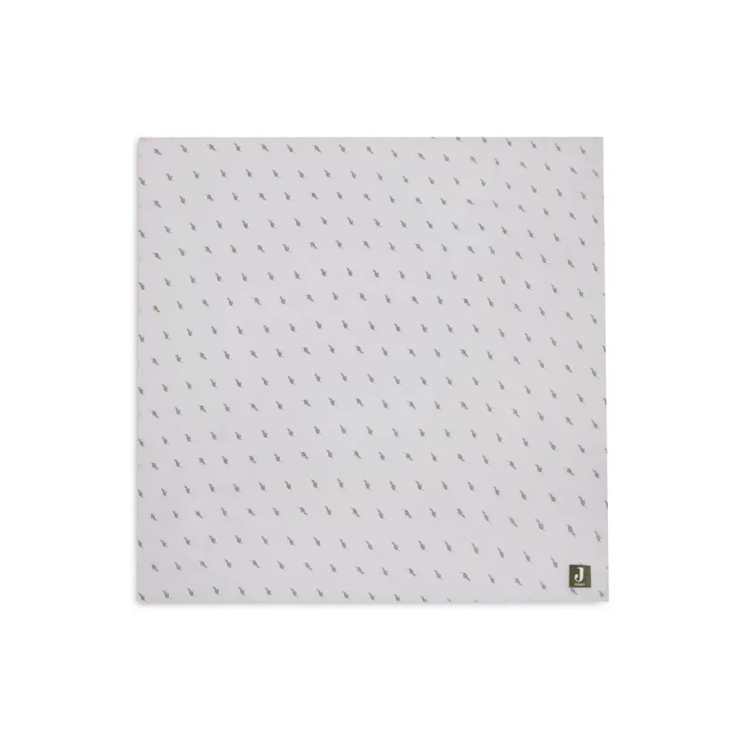 Муслиновая пеленка Jollein Olive Leaf Green GOTS, 115 x 115 см foto