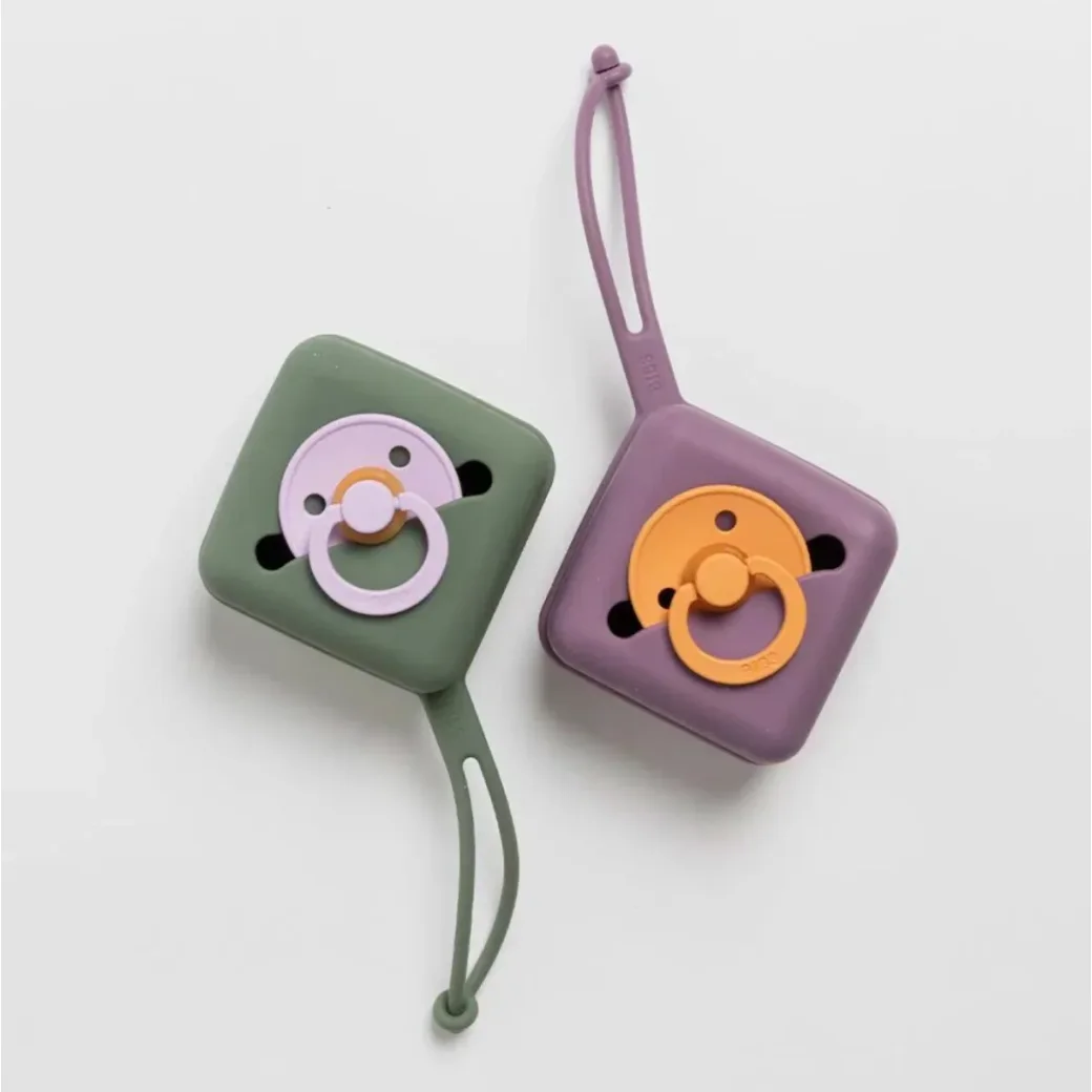 Cutie pentru suzete din silicon BIBS Vanilla foto