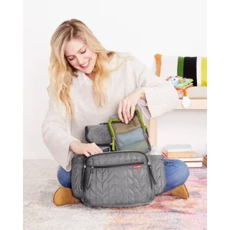 Rucsac pentru mame Skip Hop Forma Grey foto
