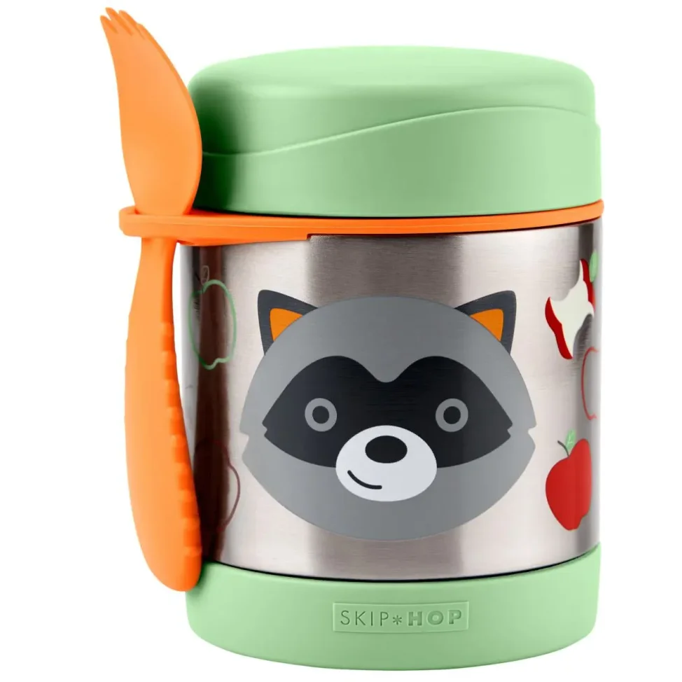 Контейнер для еды Skip Hop Zoo Енот foto