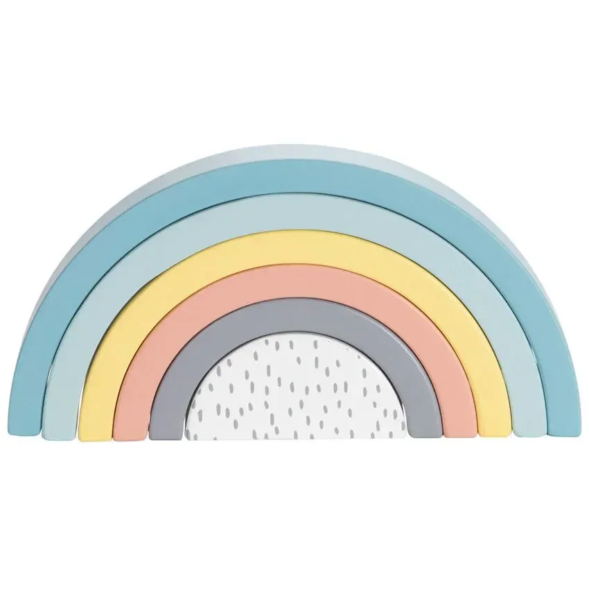 Деревянная игрушка Premaman Rainbow Stacking foto