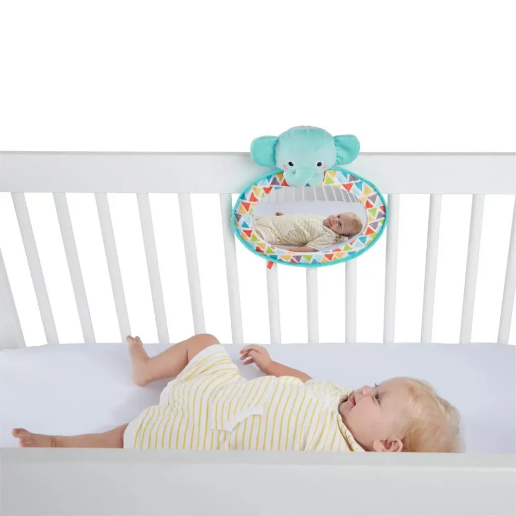 Oglinda multifunctionala Bright Starts See and Play pentru supravegherea bebelusului foto