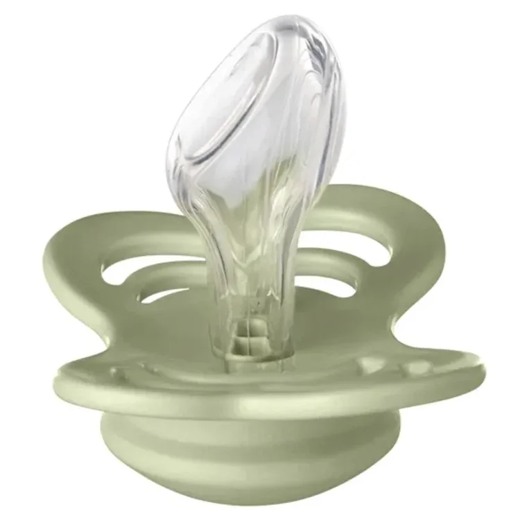 Suzeta anatomica din silicon BIBS Couture Sage (0-6 luni) foto