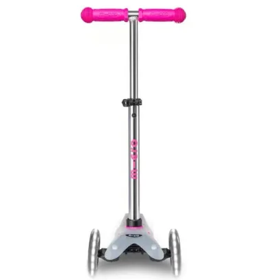 Самокат Micro Mini Deluxe Flux LED Neon Pink foto