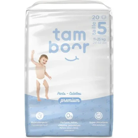 Chilotei Tamboor Premium Junior marimea 5 (11-25 kg), 20 buc. foto