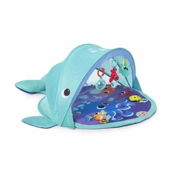 Развивающий коврик Bright Starts Explore & Go Whale foto