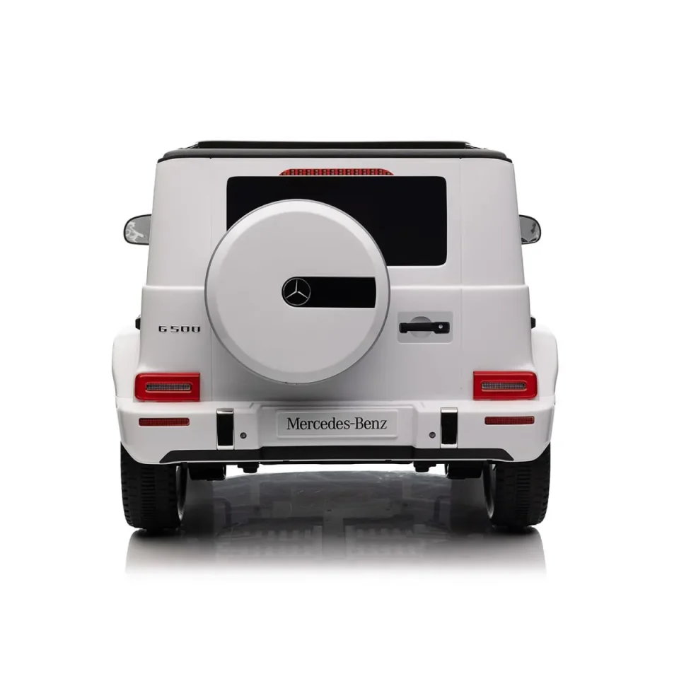 Masina electrica pentru copii KikkaBoo Mercedes Benz G500 White foto