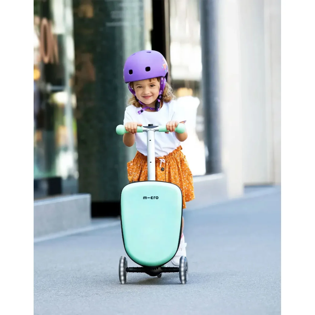 Самокат Micro Luggage Junior Mint foto