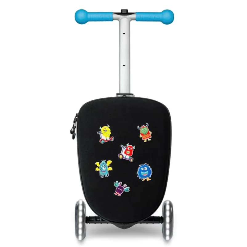 Самокат Micro Luggage Junior Patch & Play Blue foto
