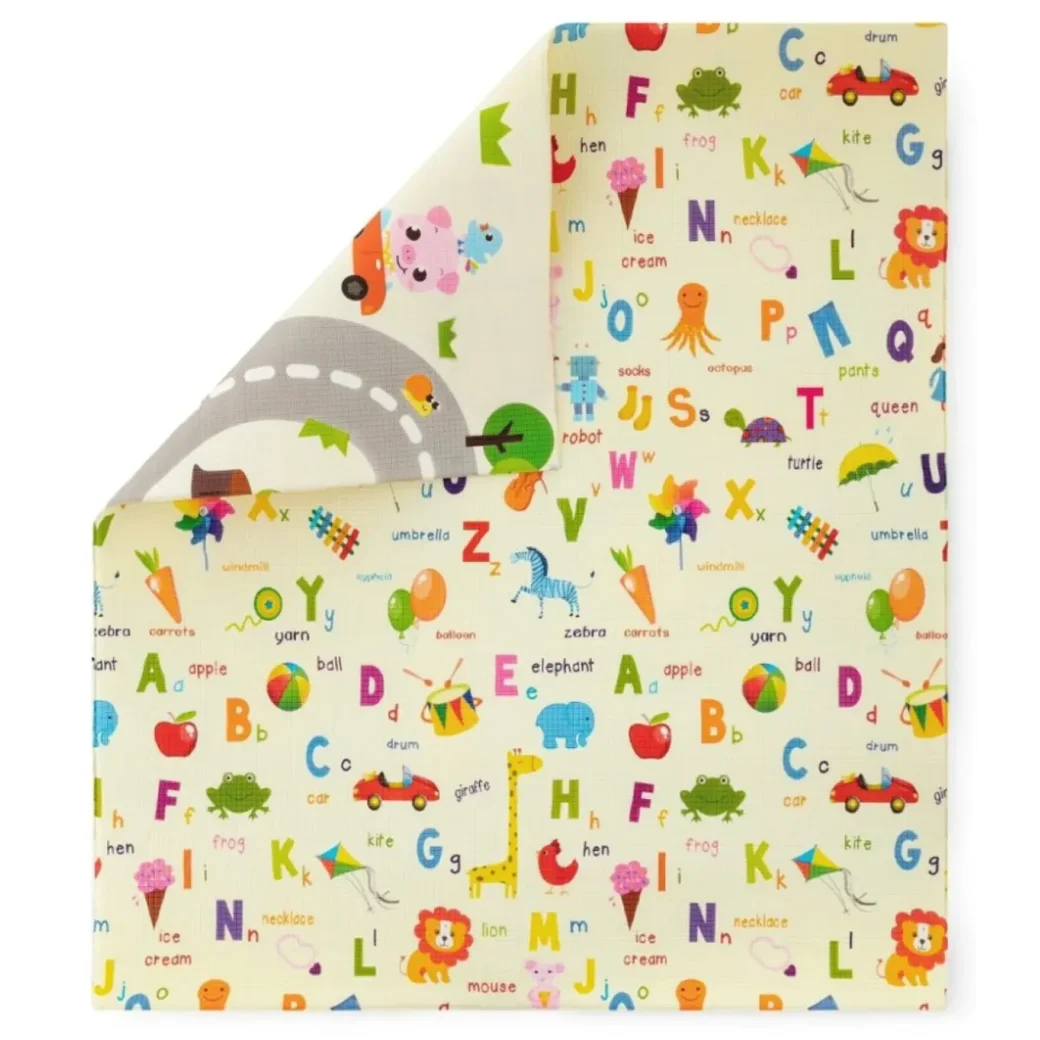 Развивающий двусторонний термо коврик Petite&Mars Joy Max Walk, 180x150 см. foto