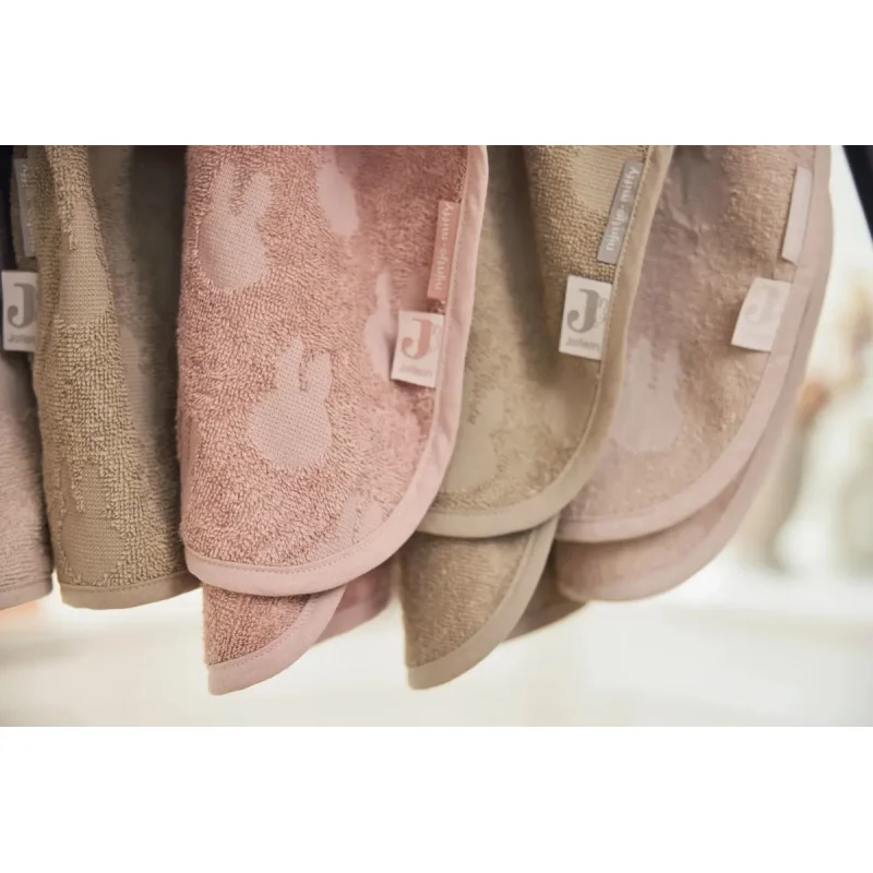 Poncho pentru baie Jollein Terry Miffy Jacquard Nougat foto