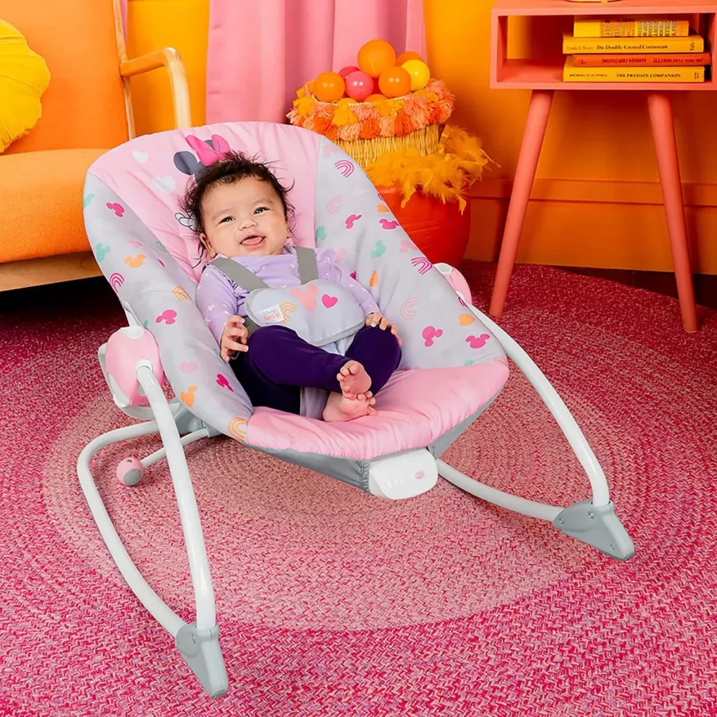 Кресло-качалка Bright Starts Minnie Mouse Forever Besties™ foto