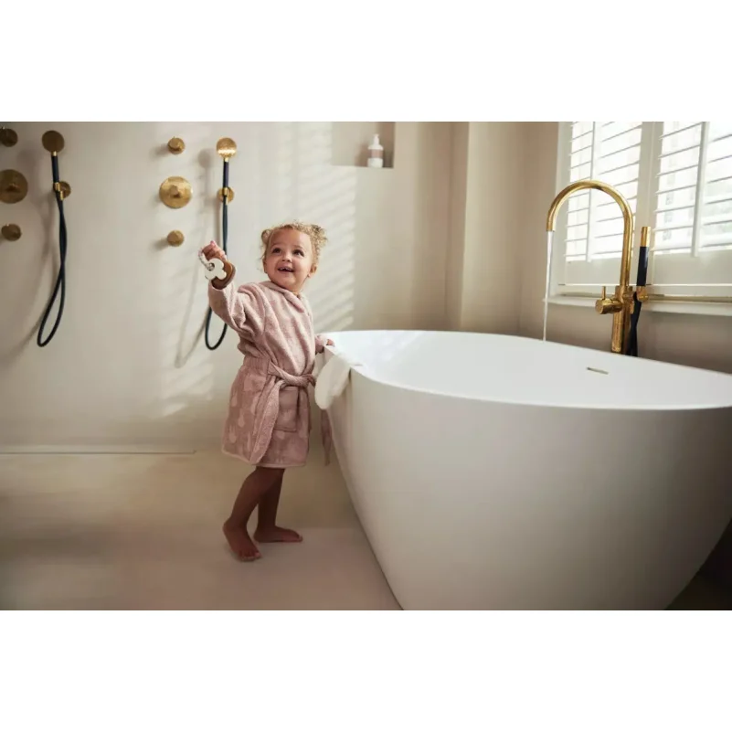 Халат детский Jollein Terry Miffy Jacquard Wild Rose (3-4 года) foto